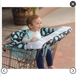 Narwhals Shopping Cart and Highchair Cover